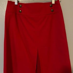 Talbots size 2 red skirt